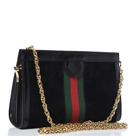 gucci black suede handbag|ophidia shoulder bag gucci.